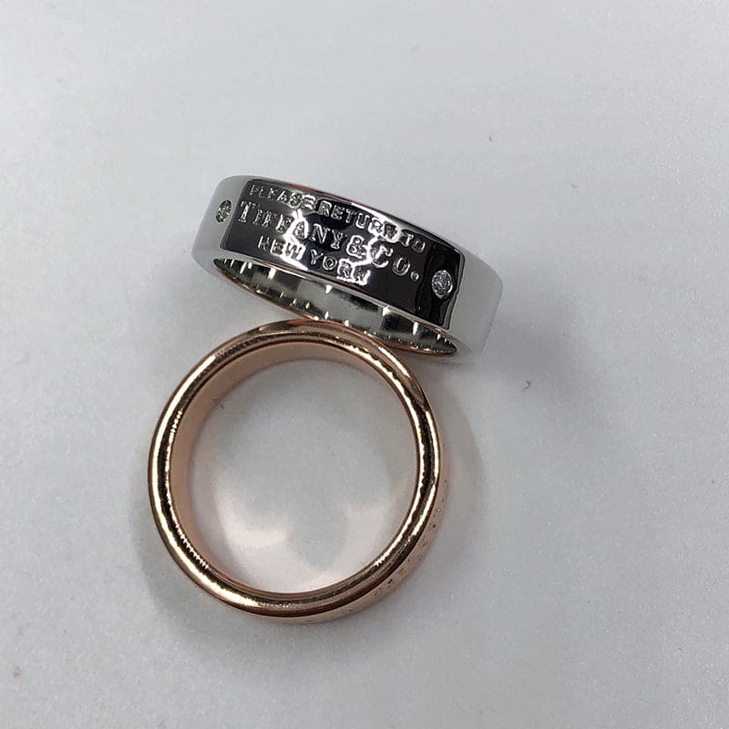 18K Tiffany Narrow Ring