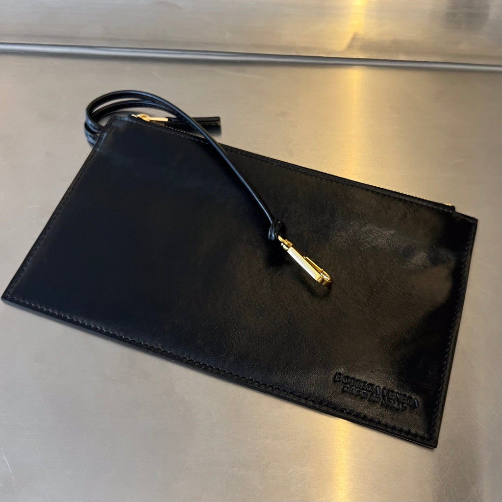 BOTTEGA VENETA SMALL ARCO TOTE 30 IN BLACK SOFT LAMBSKIN