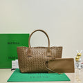 BOTTEGA VENETA Large Cabat 45cm Brown Lambskin Ghw