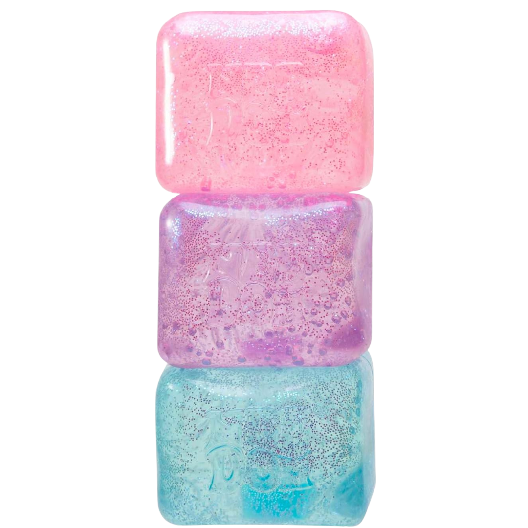 NeeDoh | NICE Cube Glitter & Glow | Super Squeeze!