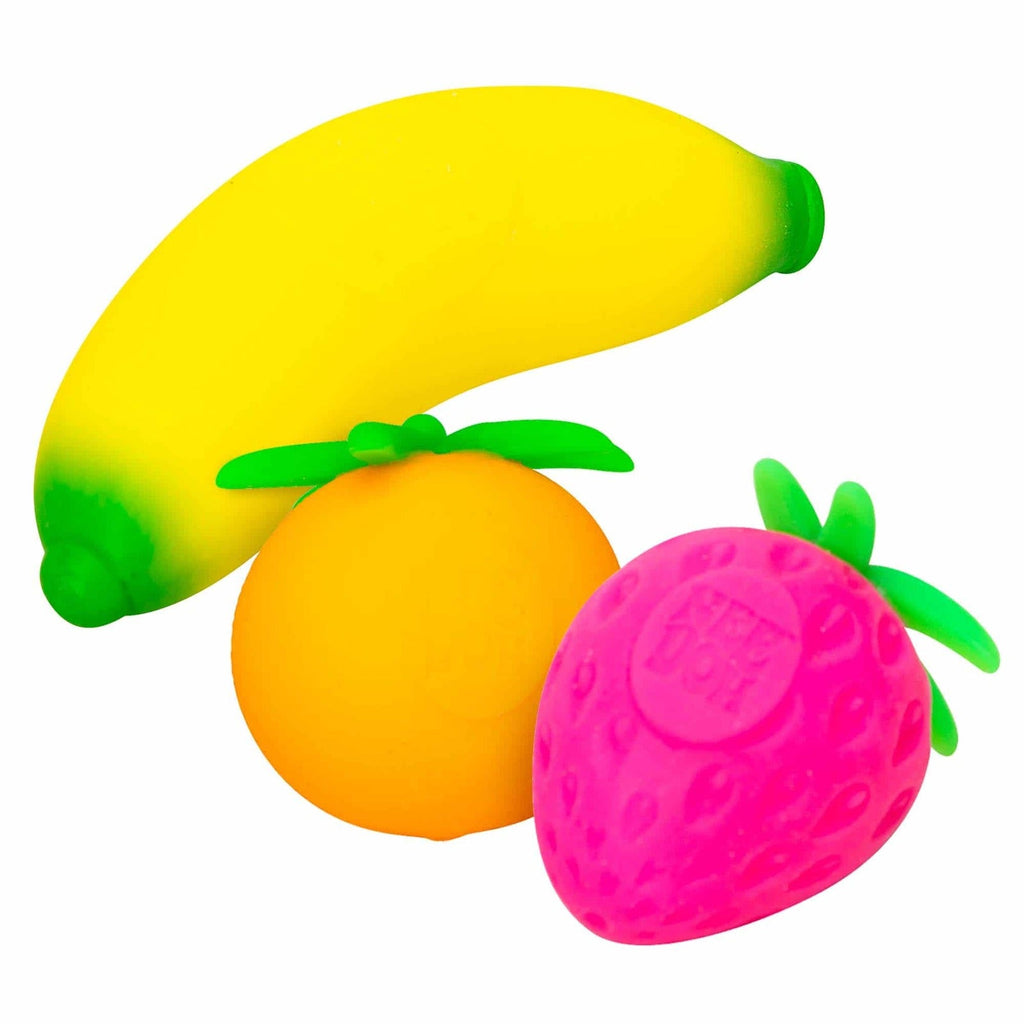 NeeDoh Groovy Fruit Set | Squishy Sensory Fidget Toys