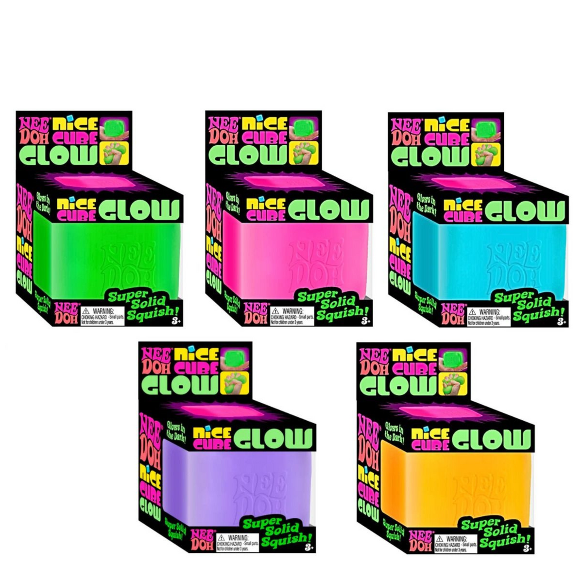 NeeDoh | Nice Cube |  Glow in the Dark