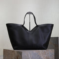YSL 25S Y TOTE 50 IN BLACK CALFSKIN GOLD HARDWRE