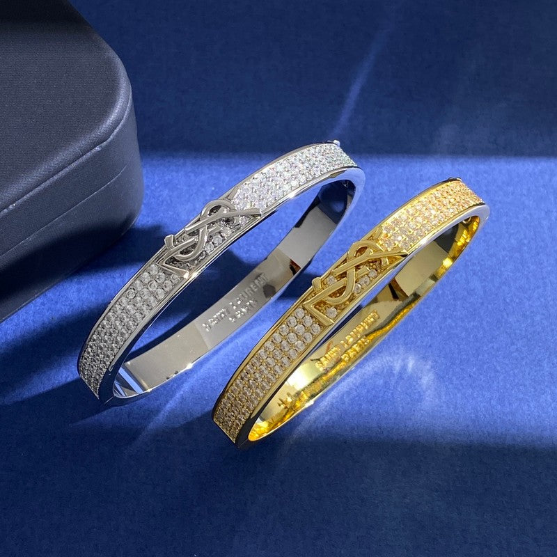 18K YSL Diamond Bracelet