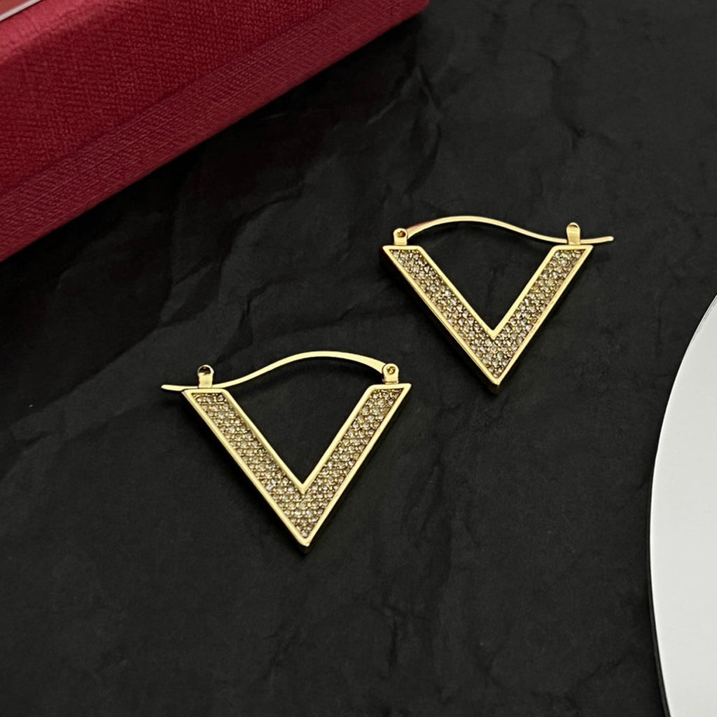 18K Valentino Diamonds Earrings