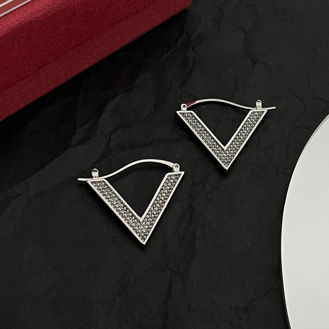 18K Valentino Diamonds Earrings