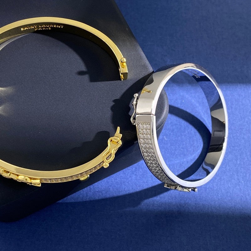 18K YSL Diamond Bracelet