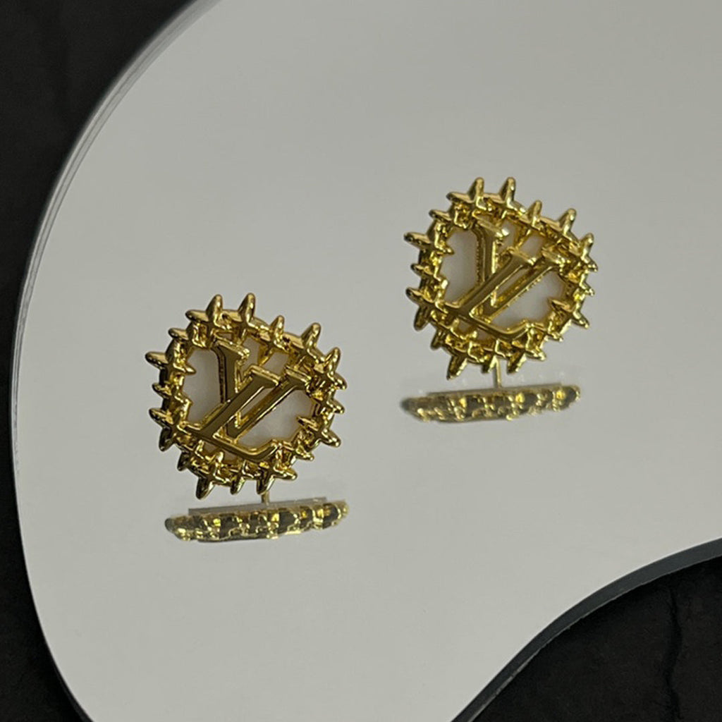 18K Louis Vuitton Vintage Earrings