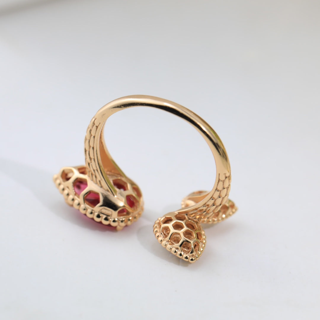 18K Serpent Boh¨¨me Diamonds Ring