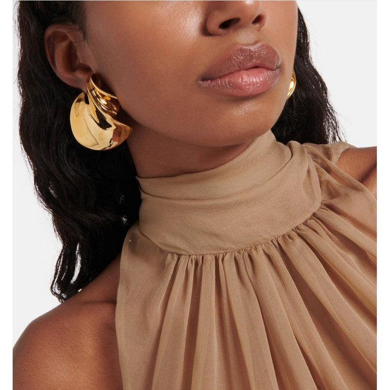 18K YSL Gold Earrings