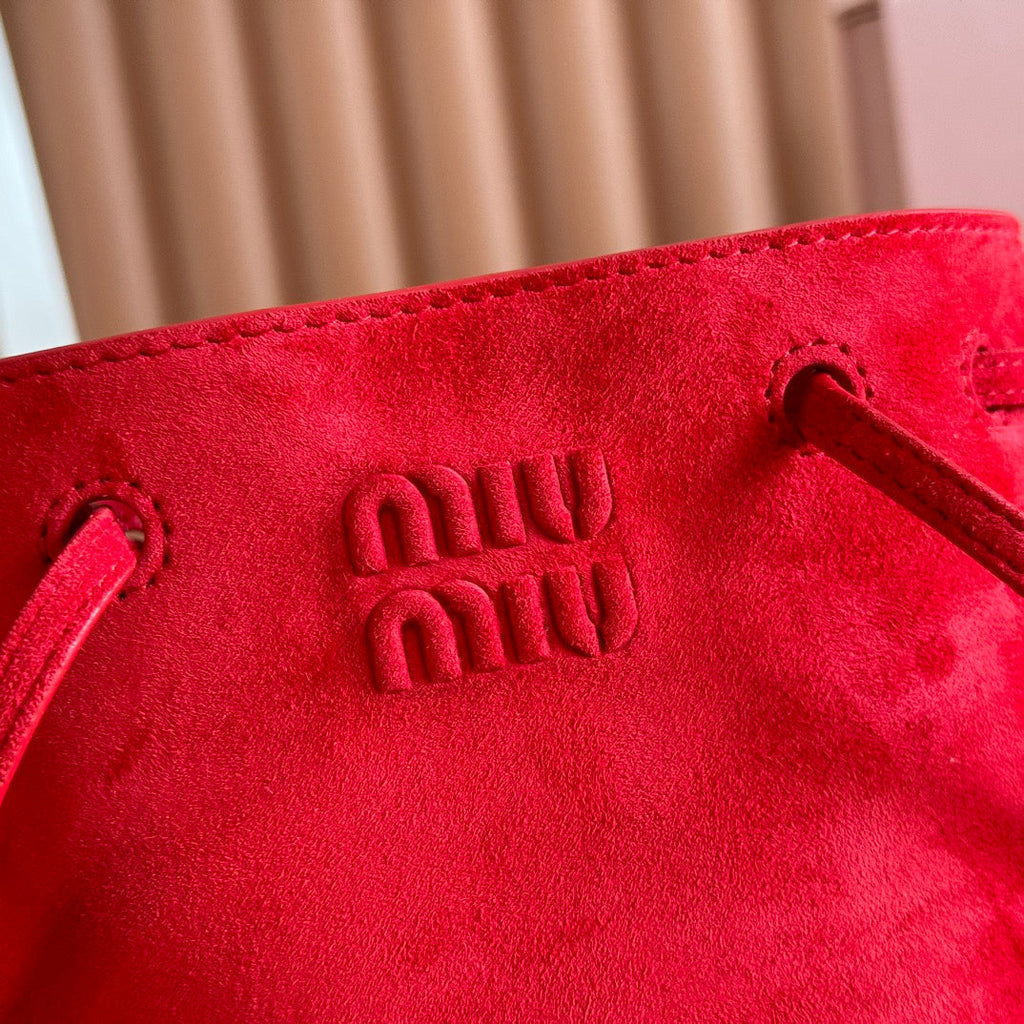 MINI TOTE BAG 17 RED IN NAPPA CALFSKIN