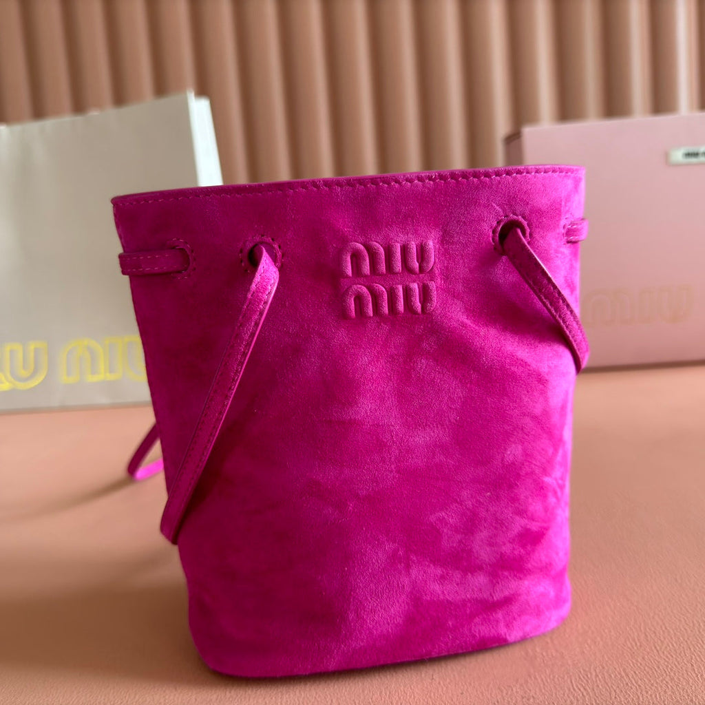 MINI TOTE BAG 17 FUCHSIA IN NAPPA CALFSKIN