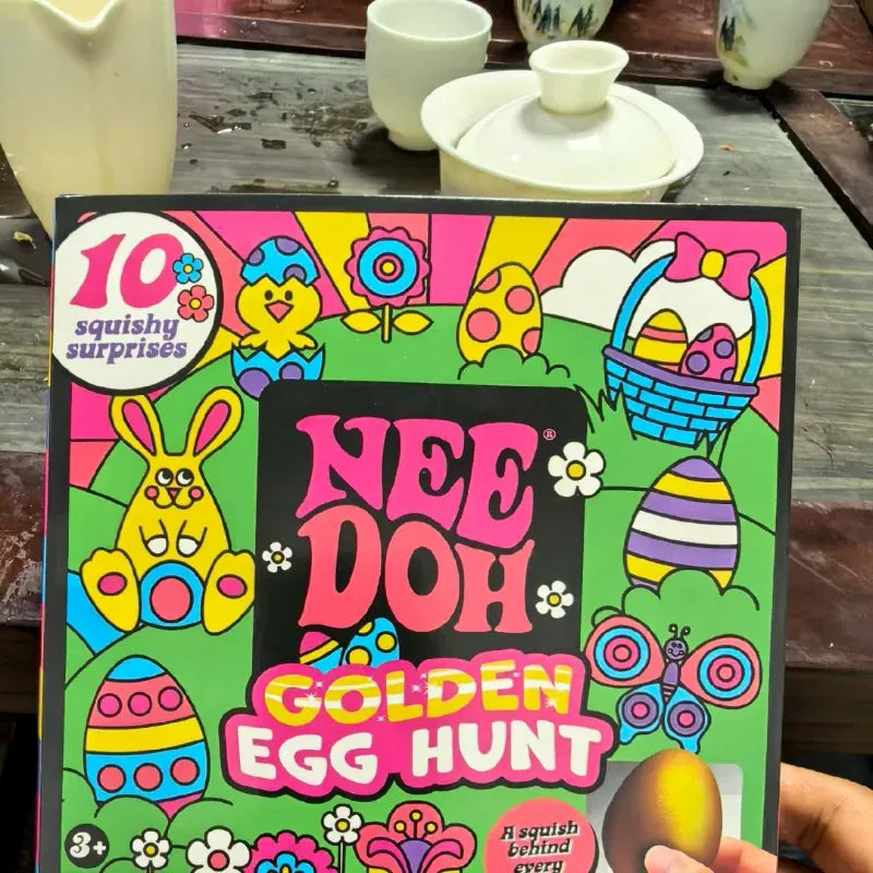 Needoh Golden Egg Treasure Hunt Blind Box Needoh  Fidget Toys Anti-stress Sensory Squeeze surprises Toy gifts For Kids Adults